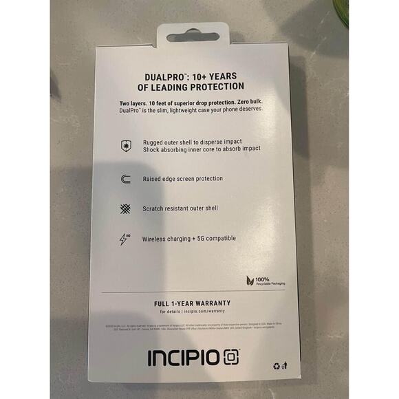 NEW IPhone XS Black INCIPIO Cell phone Case - Picture 2 of 2